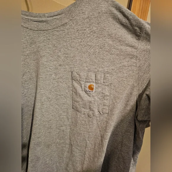 Carhartt Classic Pocket T Shirt XL In Gray - Picture 2 of 4